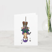 Carte Homme pendu à une corde (Devant)