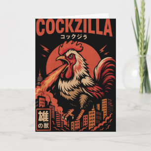 Carte Hommes Coq Drôle Poulet Pour Hommes En Détresse
