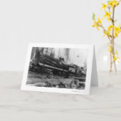 Carte Hommes de transport de train de notation et (Fleur jaune)