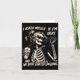 Carte Hommes Demandés Si Snarky Sarcastique Santé Mental