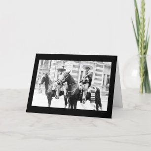 Carte Hommes en costumes Charro à Tampico, Mexique 1903