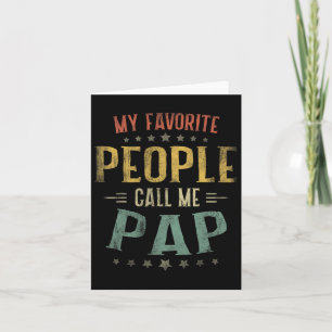 Carte Hommes Mes Favoris M'Appelent Pap Chemises Pères