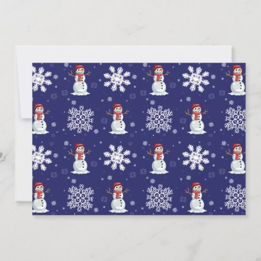 Carte Hommes neigeux (Devant)