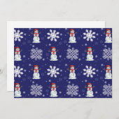 Carte Hommes neigeux (Devant / Derrière)