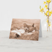 Carte Homosexuels vintages (Fleur jaune)