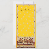 CARTE HONEY BEE, BEEKEEPER APIARIST (Devant)