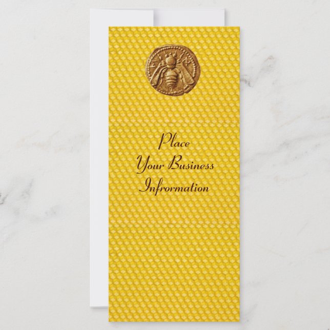 CARTE HONEY BEE, BEEKEEPER APIARIST (Devant)