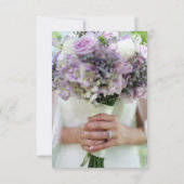 Carte Honeymoon Fund With 2 QR Code And Photo (Dos)