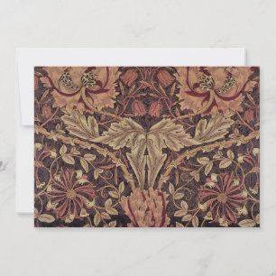 Carte Honeysuckie par William Morris, Garden Flowers Art