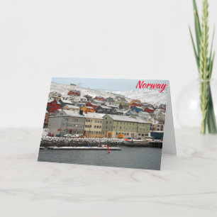 Carte Honningsvåg, Norvège