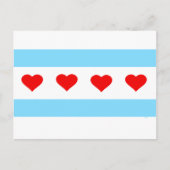 Carte honoraire Chicago Hearts and Stripes Forever (Devant)