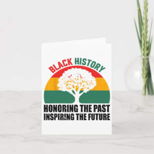 Carte Honorer le passé Inspirant Futur Mois de l'histoir