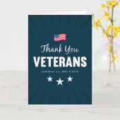 Carte honorer tous ceux qui ont servi (Fleur jaune)