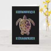 Carte Honu (Fleur jaune)