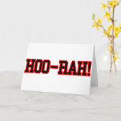 CARTE HOO RAH (Fleur jaune)