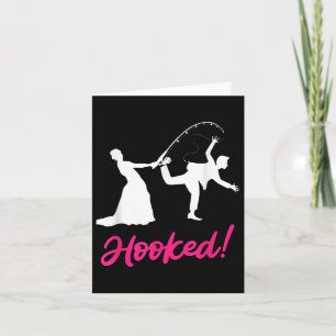 Carte Hooked - Jeux Pour Mariage De Mariée Et De Chambre