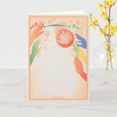 Carte Hoop Dreams © (Fleur jaune)