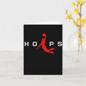 Carte Hoops - Baseball (Fleur jaune)