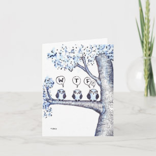 Carte Hoot d'anniversaire 