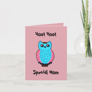Carte Hoot Hoot Mother's
