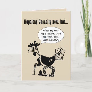 Carte Hopalong Blessures jusqu'au remplacement du genou