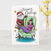 Carte Hope I get my Christmas wish! (Fleur jaune)