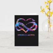 Carte Hope Love Fibromyalgia Awareness 2 (Fleur jaune)