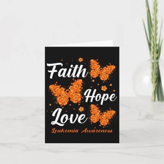 Carte Hope Love Leukemia (Devant)