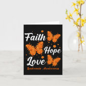 Carte Hope Love Leukemia (Fleur jaune)
