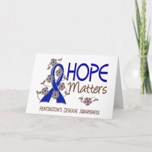 Carte Hope Matters 3 La maladie de Huntington