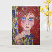 Carte HOPEFUL MAIDEN greeting card (Fleur jaune)