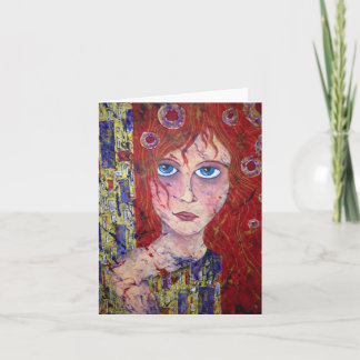 Carte HOPEFUL MAIDEN notecard