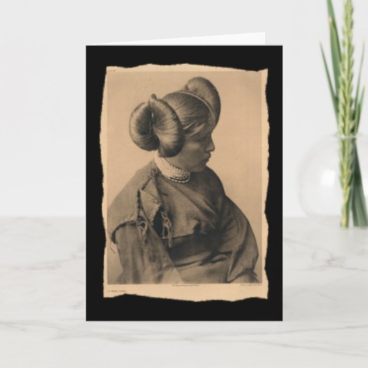 Carte Hopi américain Vintage (Devant)