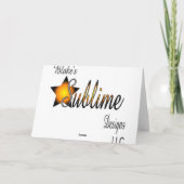 Carte Hoppy Birthday (Dos)