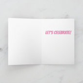 CARTE HORAIRE À MON ****À NOTRE ANNIVERSAIRE**** (Intérieur)