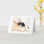 CARTE HORAIRE CUDDLE-***NOUVEAU BÉBÉ*** FÉLICITATIONS (Fleur jaune)