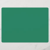 Carte Horaire hebdomadaire personnalisé Horaire de l'éco (Dos)