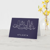 Carte Horizon d'Atlanta (Fleur jaune)