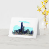 Carte Horizon de Chicago (Fleur jaune)