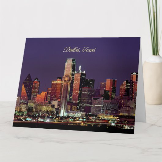 Carte Horizon de Dallas, Texas (Devant)