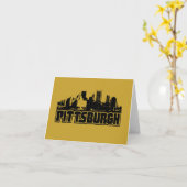 Carte Horizon de Pittsburgh (Fleur jaune)