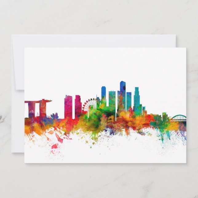 Carte Horizon de Singapour (Devant)