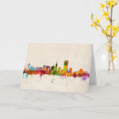 Carte Horizon de ville de San Francisco (Fleur jaune)