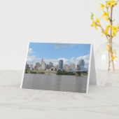 Carte Horizon du centre de Cincinnati (Fleur jaune)