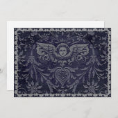 Carte horizontale 5x7 Dark Angel (Devant / Derrière)