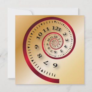 Carte Horloge infinie