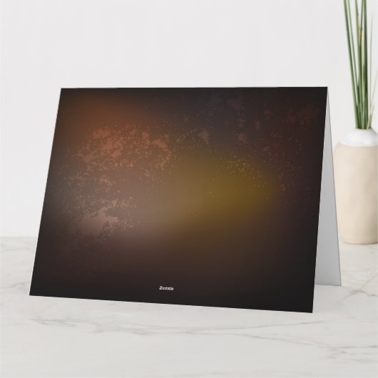 Carte Horloge Steampunk avec des engrenages anciens (Dos)