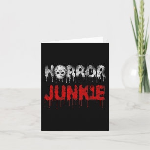 Carte Horreur film Halloween Masque Hockey