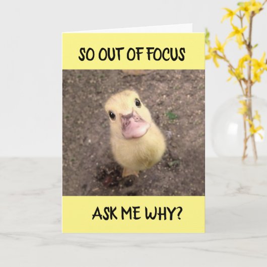 CARTE *HORS CONCENTRATION** POUR MOI **VOUS MANQUE** (Fleur jaune)