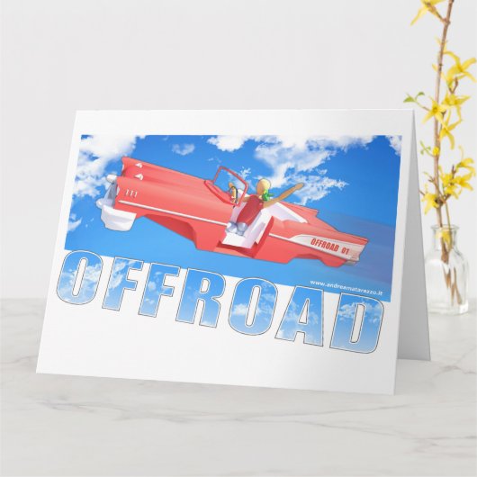 Carte Hors route - 01 (Fleur jaune)